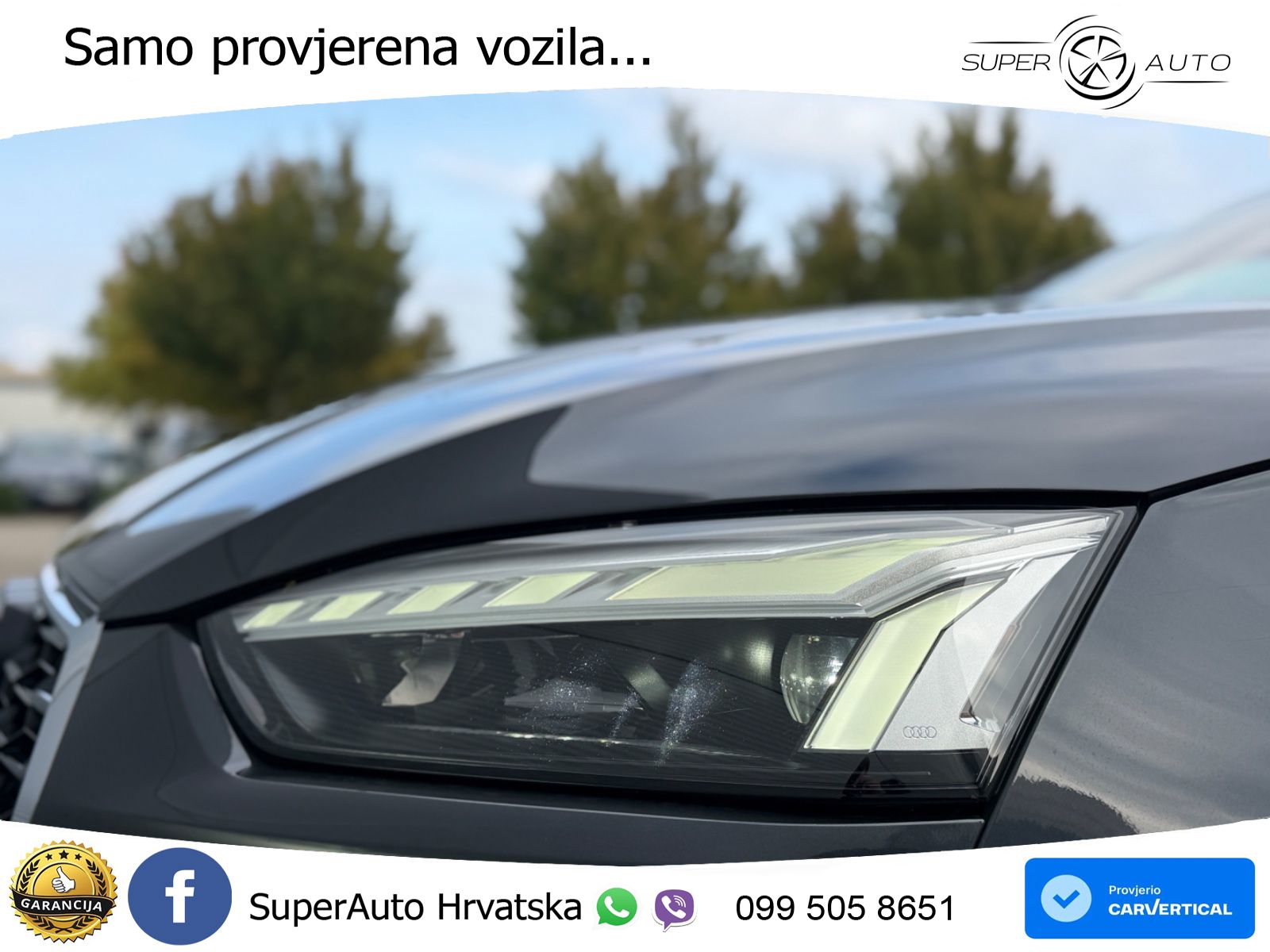 Audi A5 Sportback 40 TDI (190 KS) quattro ultra S tronic LED+GR SJED+ACC