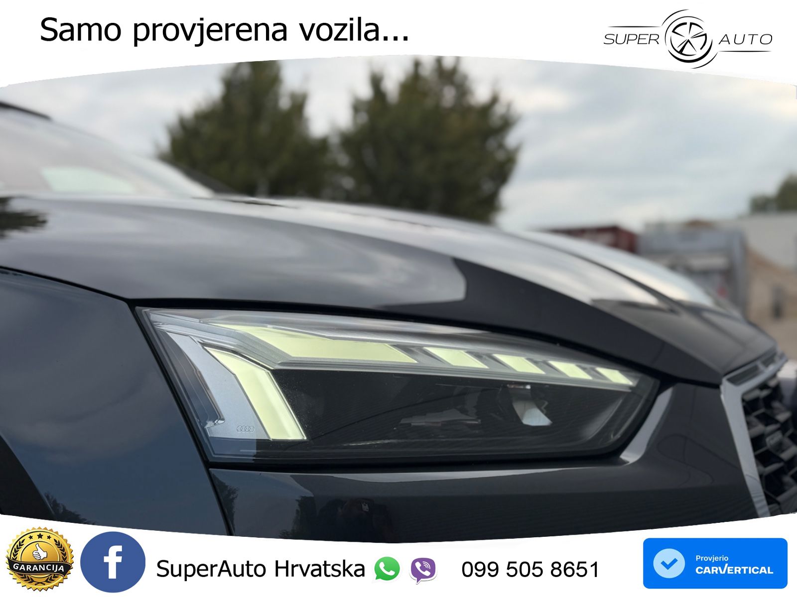 Audi A5 Sportback 40 TDI (190 KS) quattro ultra S tronic LED+GR SJED+ACC