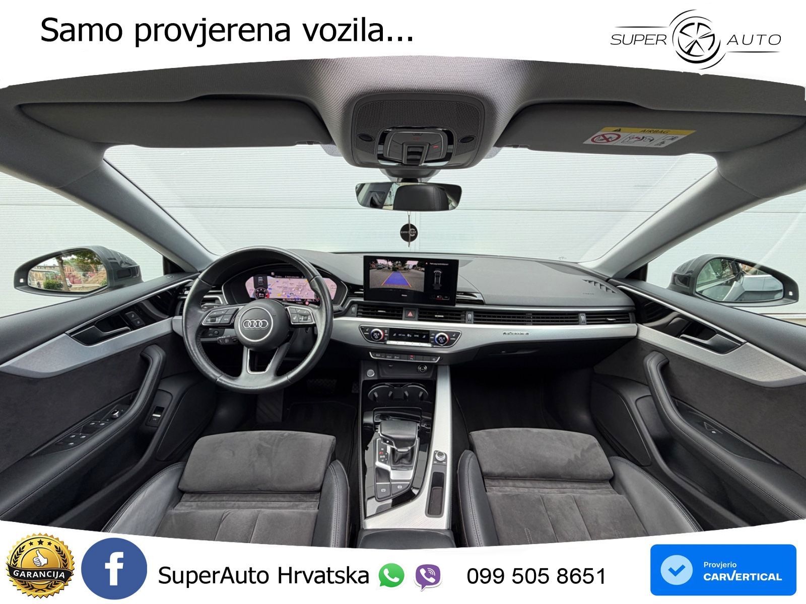 Audi A5 Sportback 40 TDI (190 KS) quattro ultra S tronic LED+GR SJED+ACC