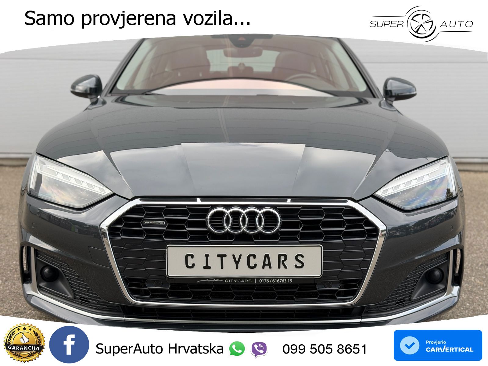 Audi A5 Sportback 40 TDI (190 KS) quattro ultra S tronic LED+GR SJED+ACC