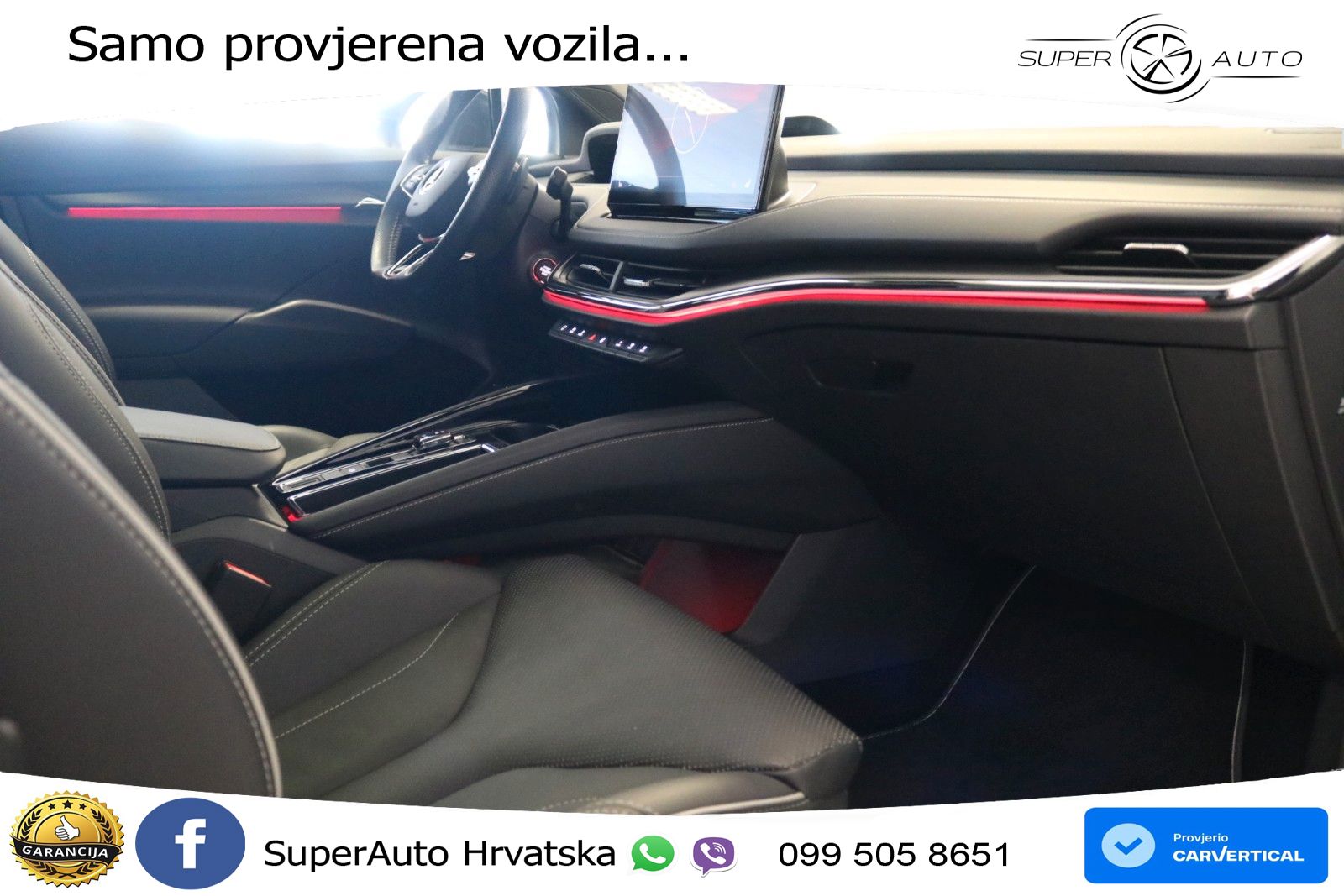 Škoda Enyaq iV RS 82 kWh (299 KS) AWD Suite LED+GR SJED+ACC