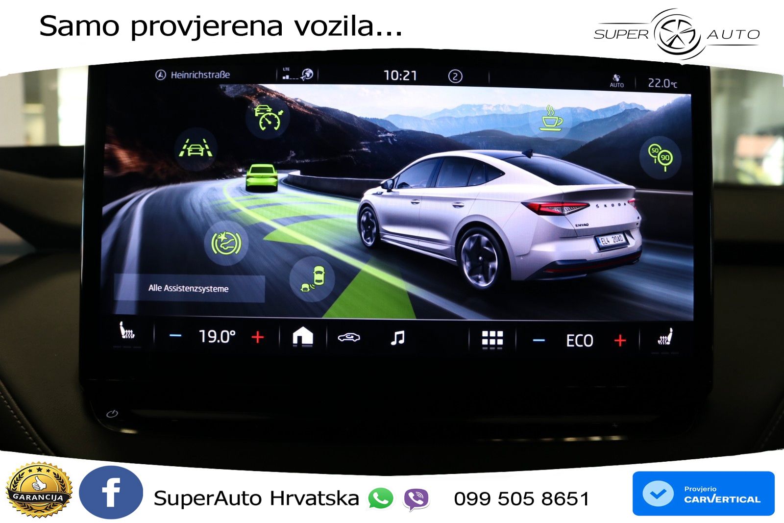 Škoda Enyaq iV RS 82 kWh (299 KS) AWD Suite LED+GR SJED+ACC