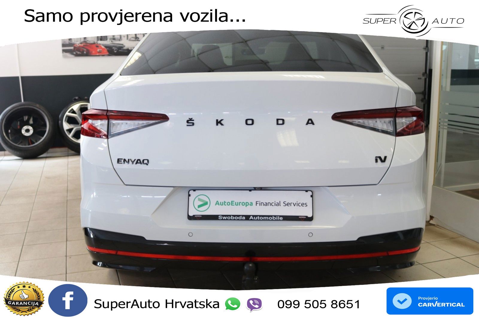 Škoda Enyaq iV RS 82 kWh (299 KS) AWD Suite LED+GR SJED+ACC