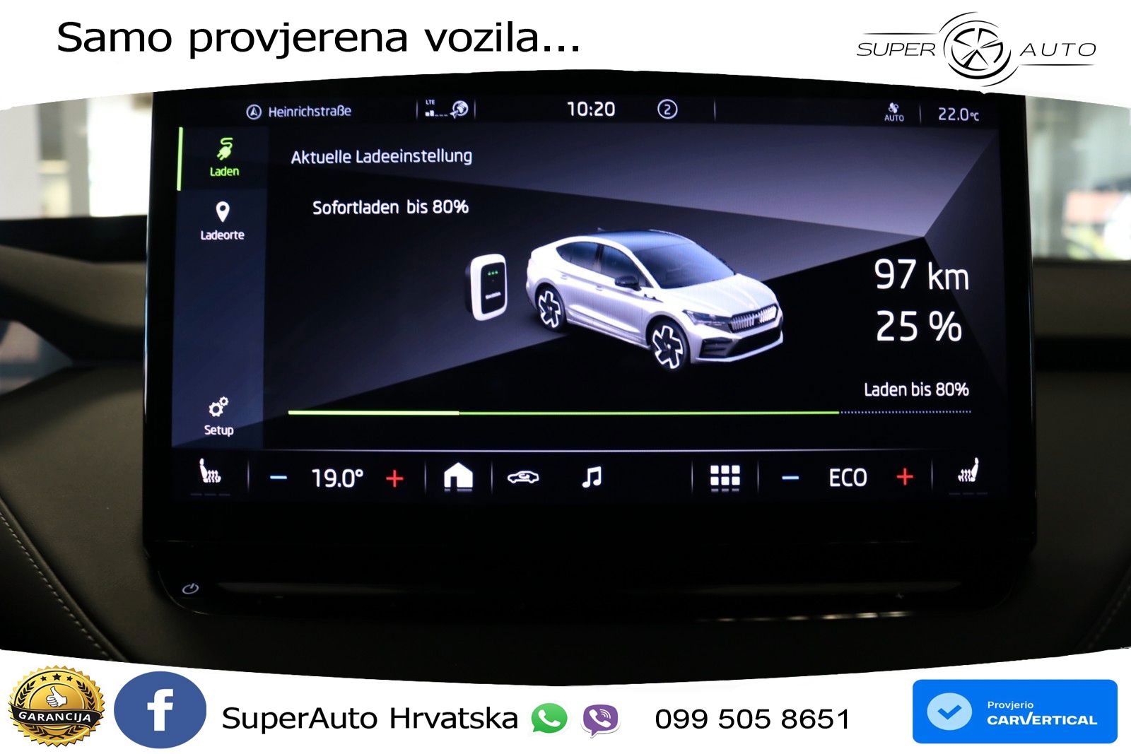 Škoda Enyaq iV RS 82 kWh (299 KS) AWD Suite LED+GR SJED+ACC