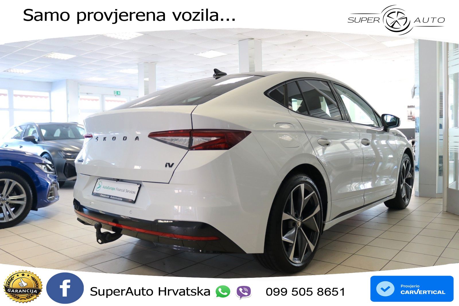 Škoda Enyaq iV RS 82 kWh (299 KS) AWD Suite LED+GR SJED+ACC