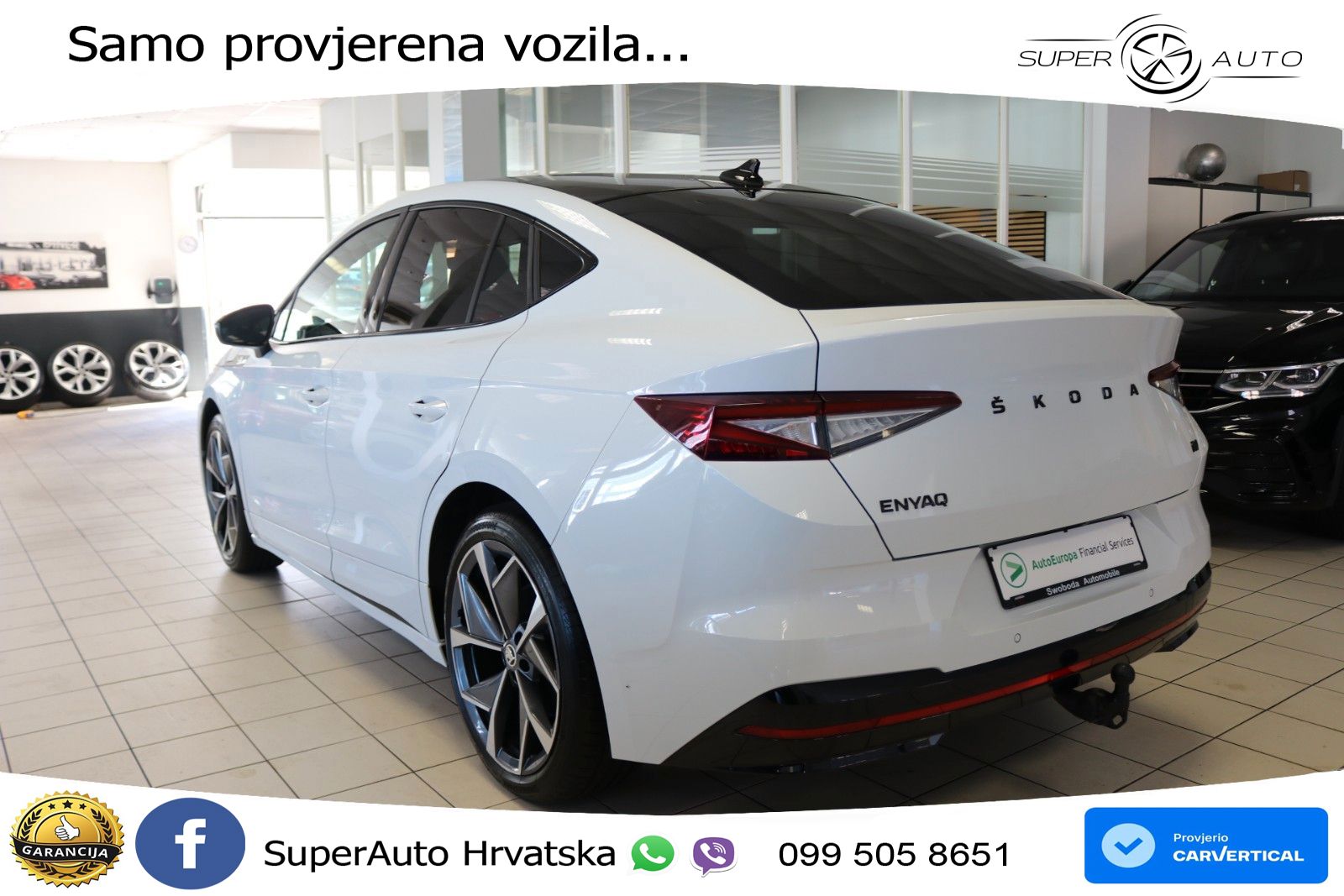 Škoda Enyaq iV RS 82 kWh (299 KS) AWD Suite LED+GR SJED+ACC