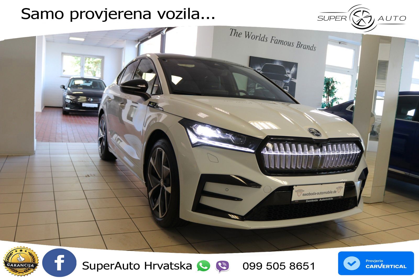 Škoda Enyaq iV RS 82 kWh (299 KS) AWD Suite LED+GR SJED+ACC