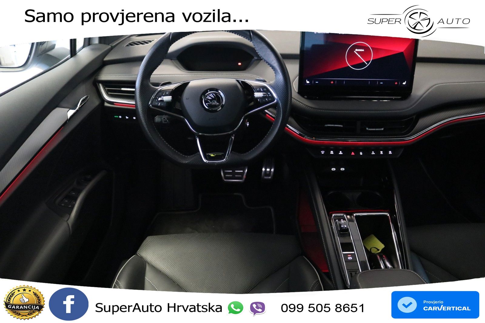 Škoda Enyaq iV RS 82 kWh (299 KS) AWD Suite LED+GR SJED+ACC