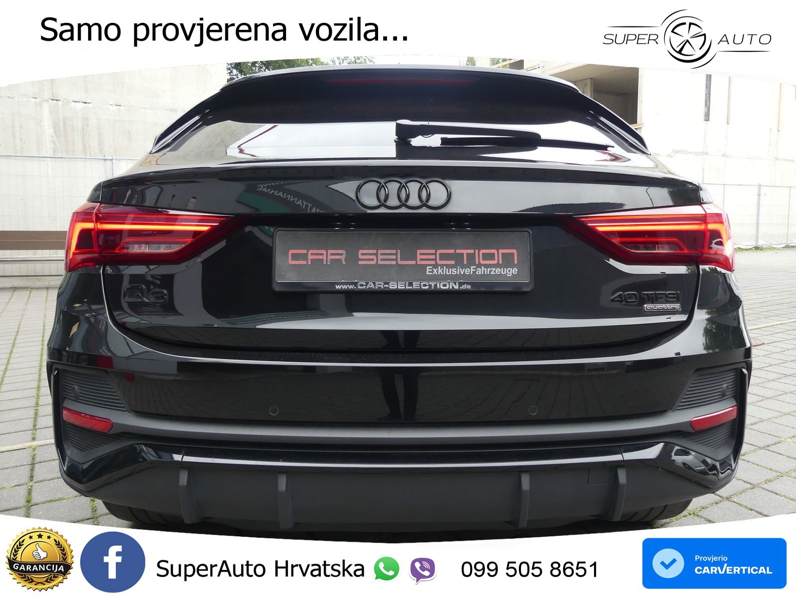 Audi Q3 II Sportback 40 TFSI (190 KS) quattro S tronic S line