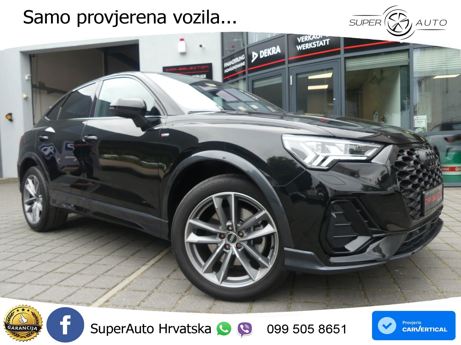 Audi Q3 II Sportback 40 TFSI (190 KS) quattro S tronic S line