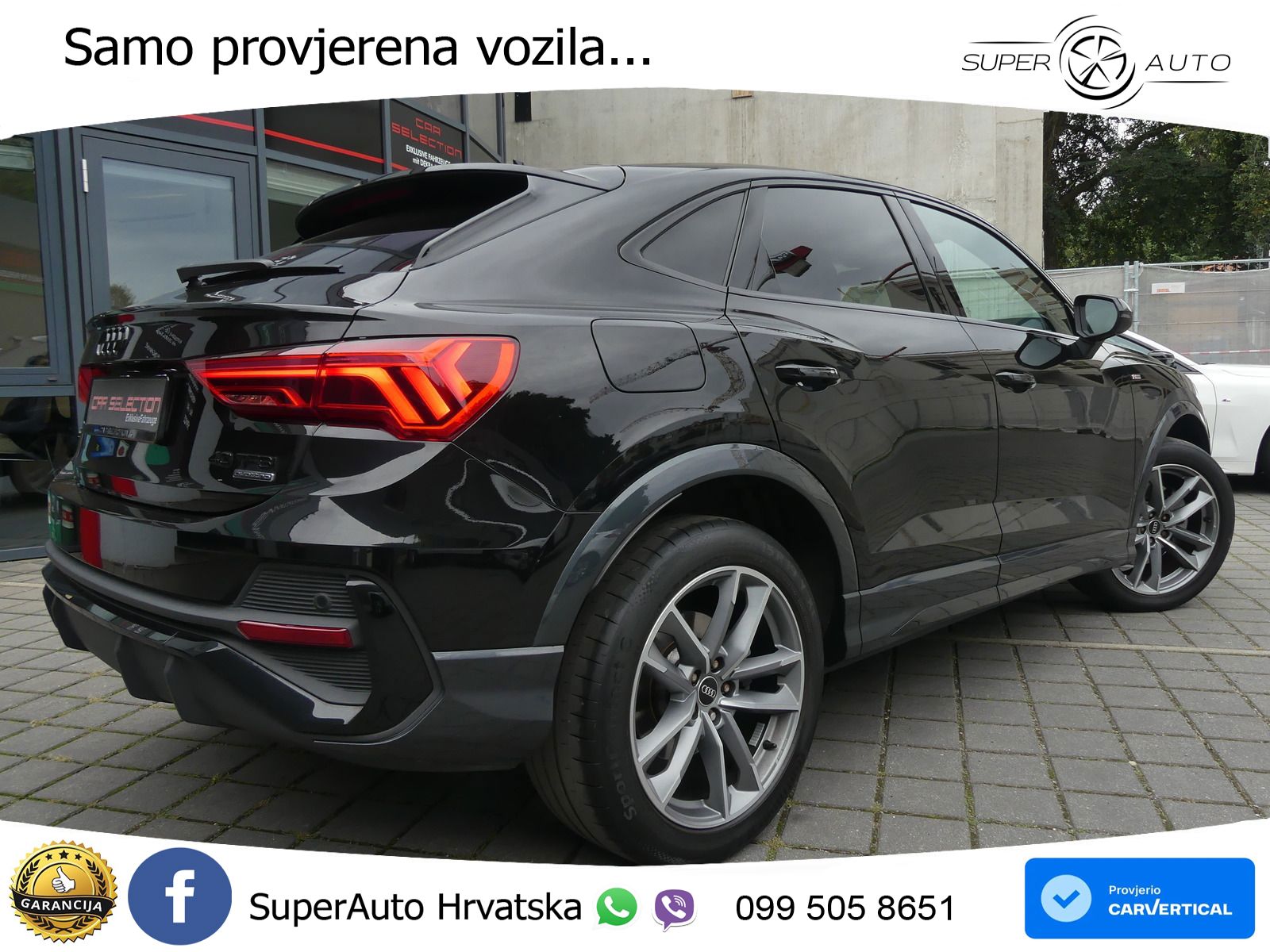 Audi Q3 II Sportback 40 TFSI (190 KS) quattro S tronic S line