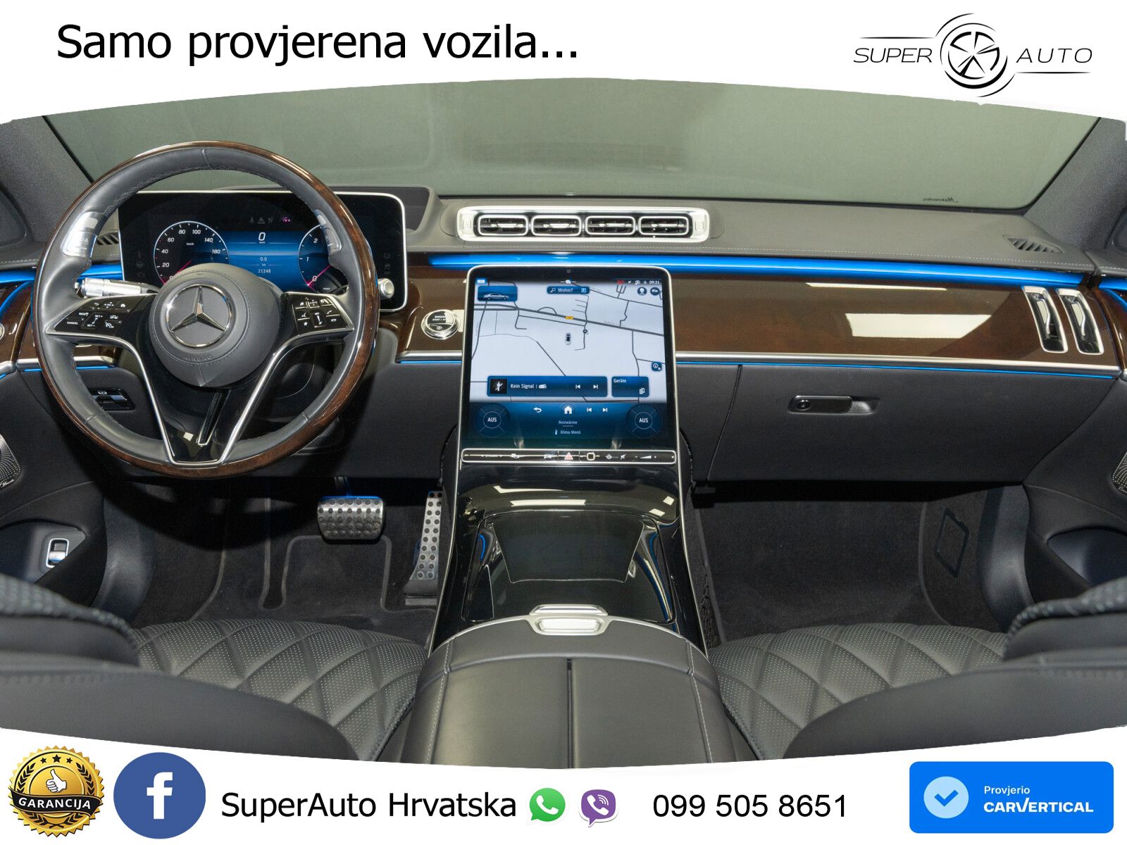 Mercedes S 450d (367 KS) EQ Boost 4MATIC 9G-TRONIC AMG ACC+HEAD+4xGR SJED+360+PANO