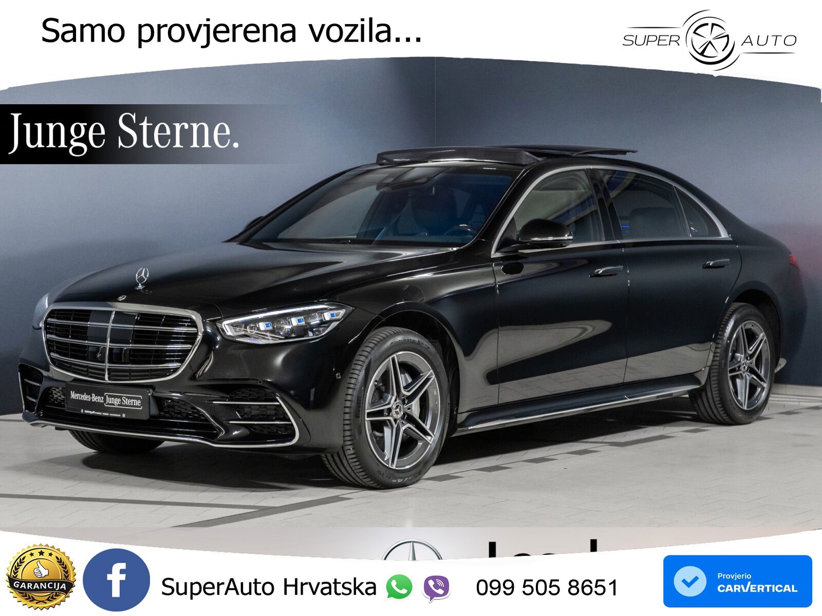 Mercedes S 450d (367 KS) EQ Boost 4MATIC 9G-TRONIC AMG ACC+HEAD+4xGR SJED+360+PANO