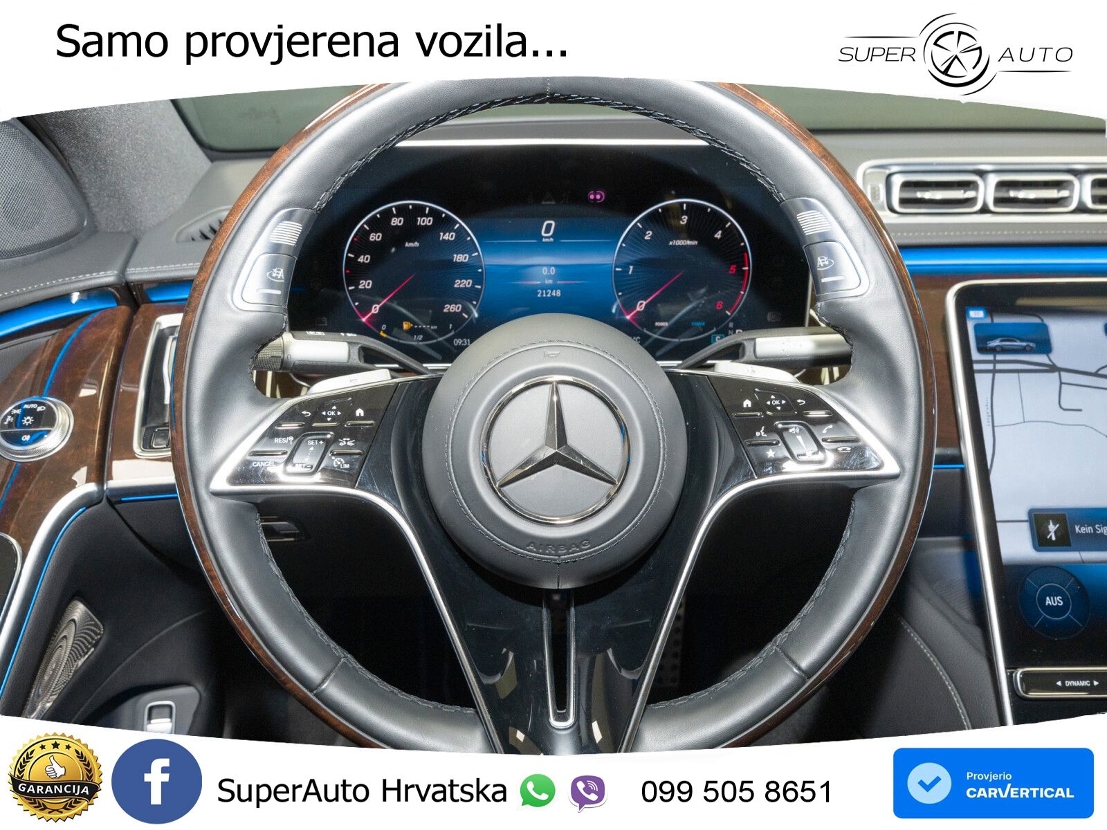 Mercedes S 450d (367 KS) EQ Boost 4MATIC 9G-TRONIC AMG ACC+HEAD+4xGR SJED+360+PANO