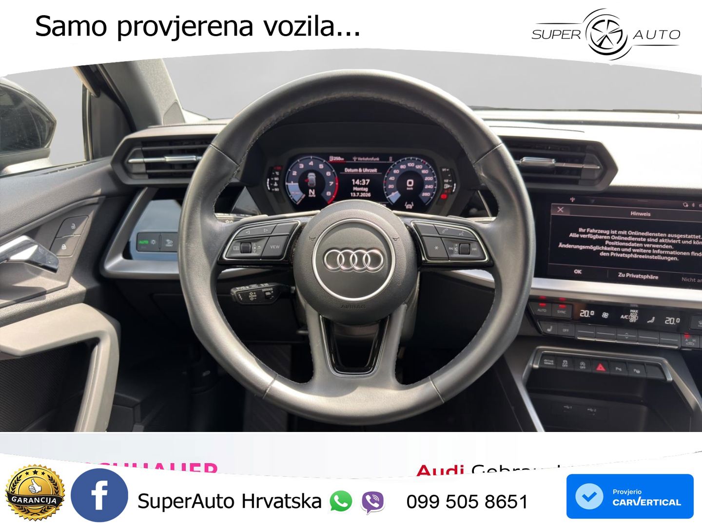 Audi A3 35 TFSI (150 KS) S tronic LED+GR SJED+ACC