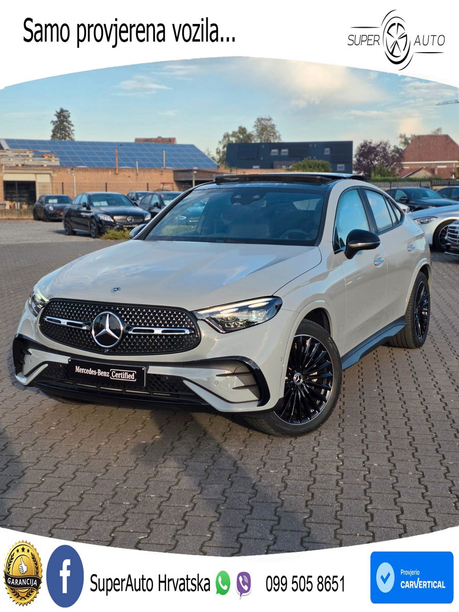 Mercedes GLC Coupe 300de (333 KS) 4MATIC 9G-TRONIC AMG ACC+HEAD+4xGR SJED+360+PANO