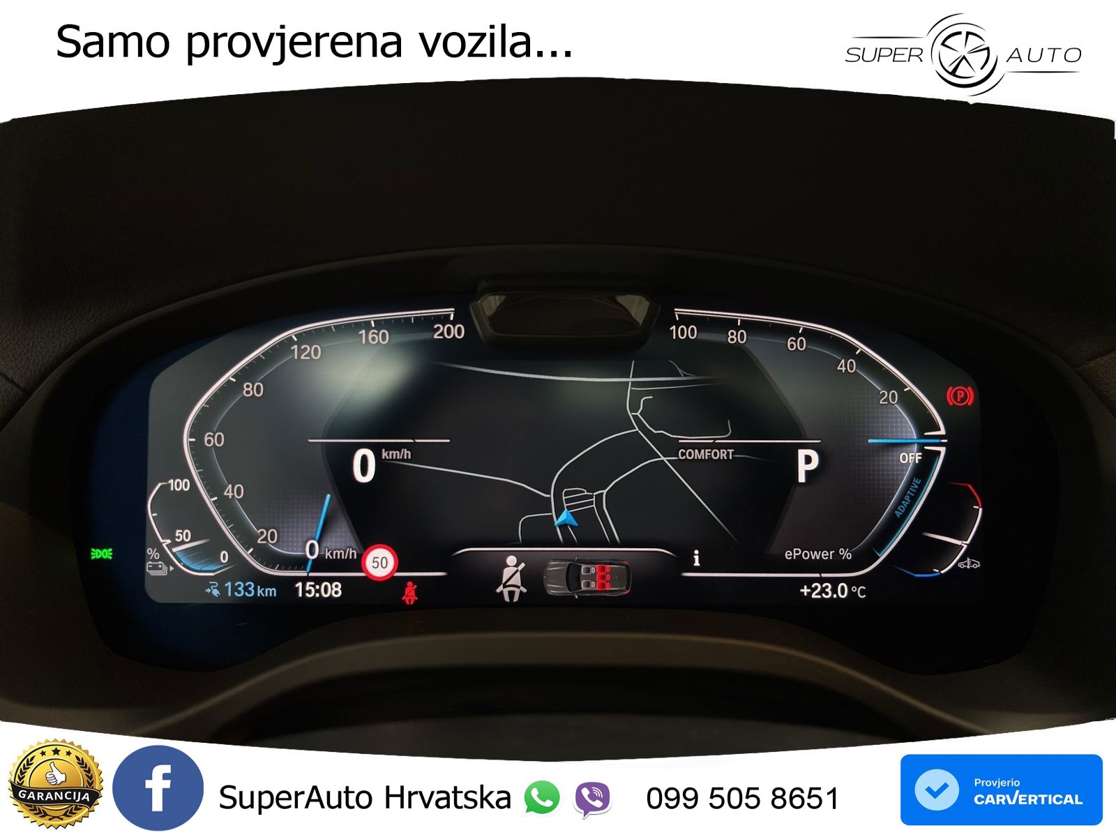 BMW iX3 80 kWh (286 KS)