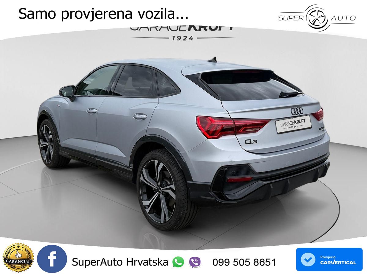 Audi Q3 II Sportback 45 TFSI (245 KS) quattro S tronic S line