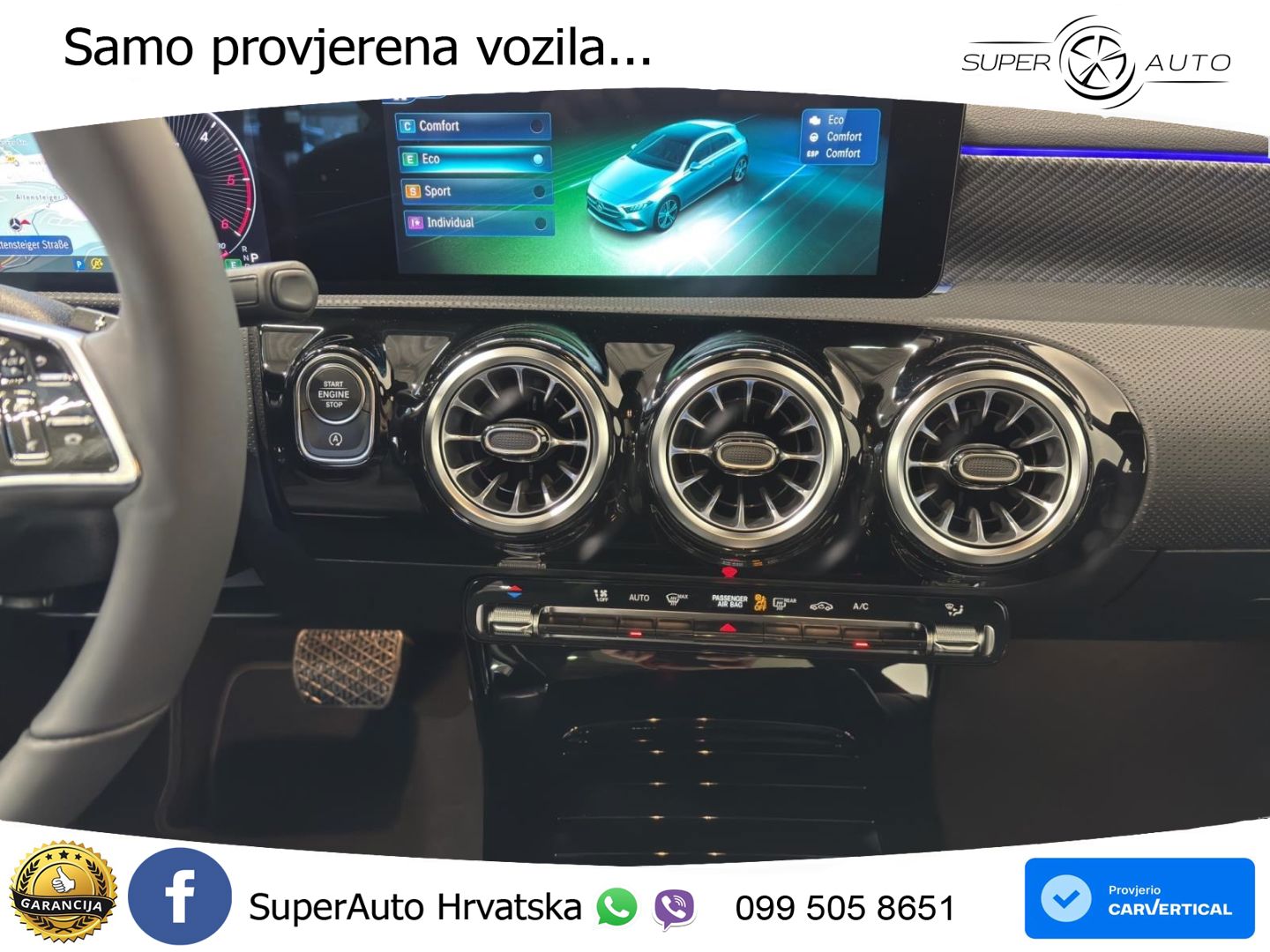 Mercedes-Benz A 180d 8G-DCT ACC+GR SJED+360+PANO