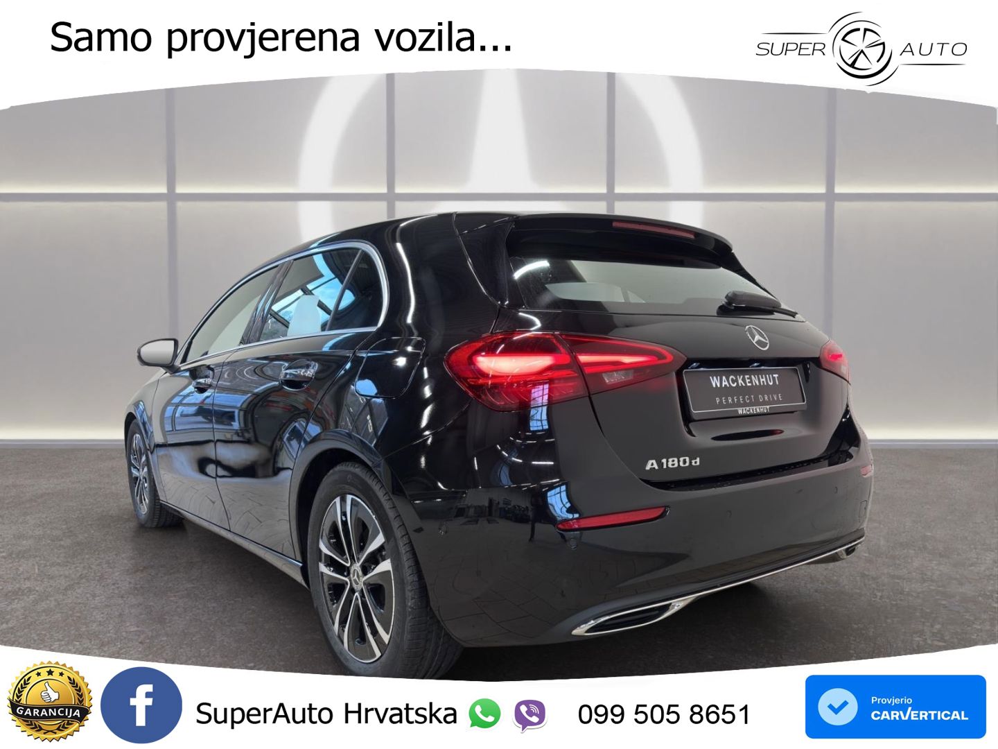 Mercedes-Benz A 180d 8G-DCT ACC+GR SJED+360+PANO
