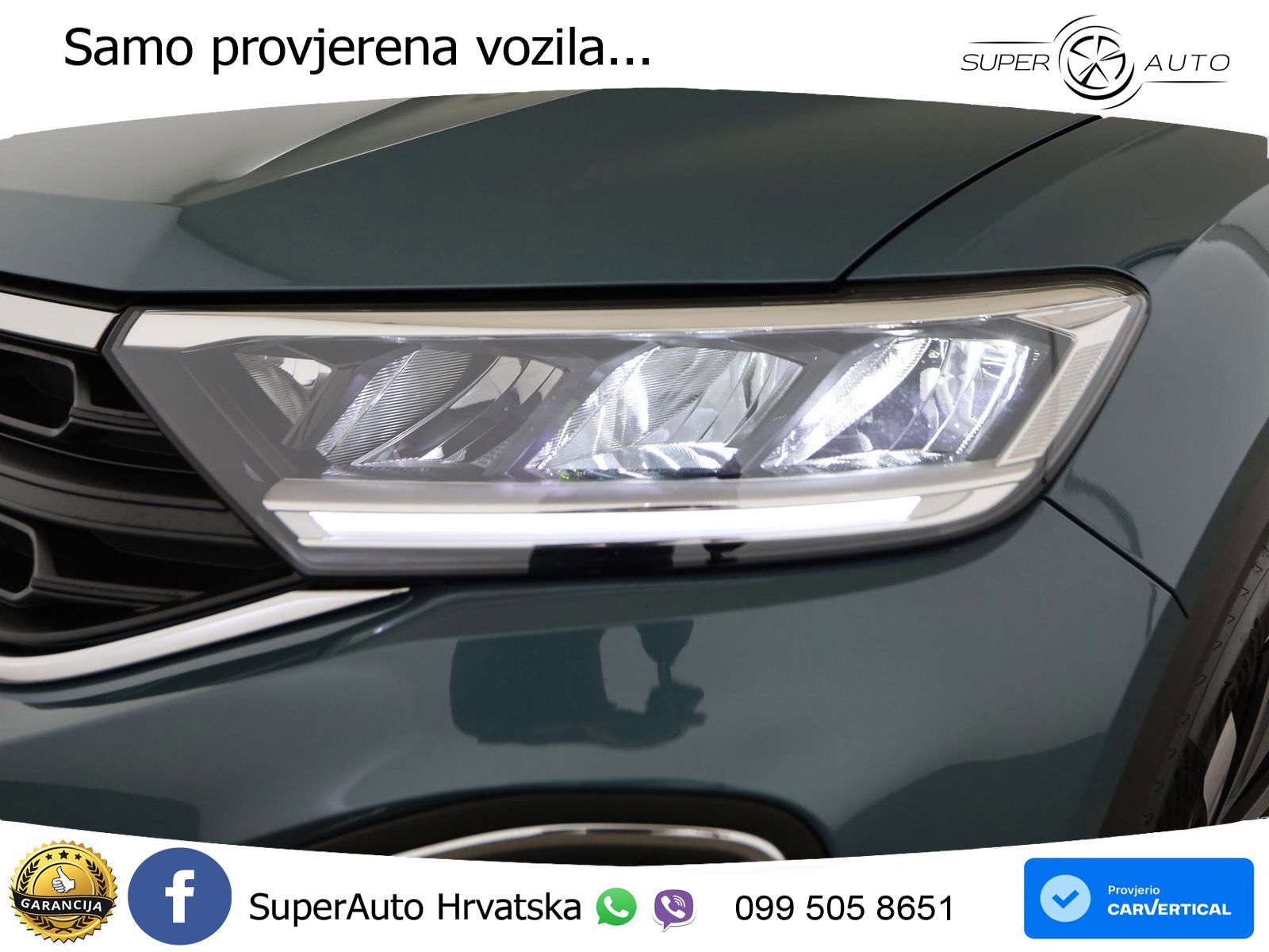 Volkswagen T-Roc I 2.0 TDI (150 KS) DSG LED+GR SJED+ACC
