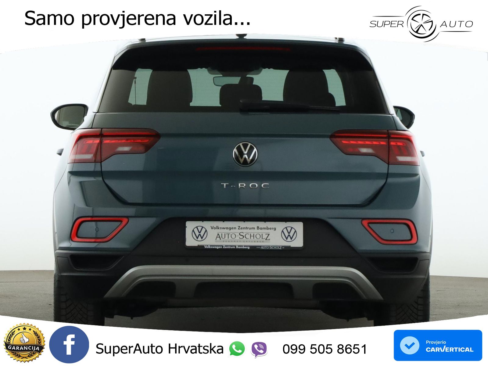 Volkswagen T-Roc I 2.0 TDI (150 KS) DSG LED+GR SJED+ACC