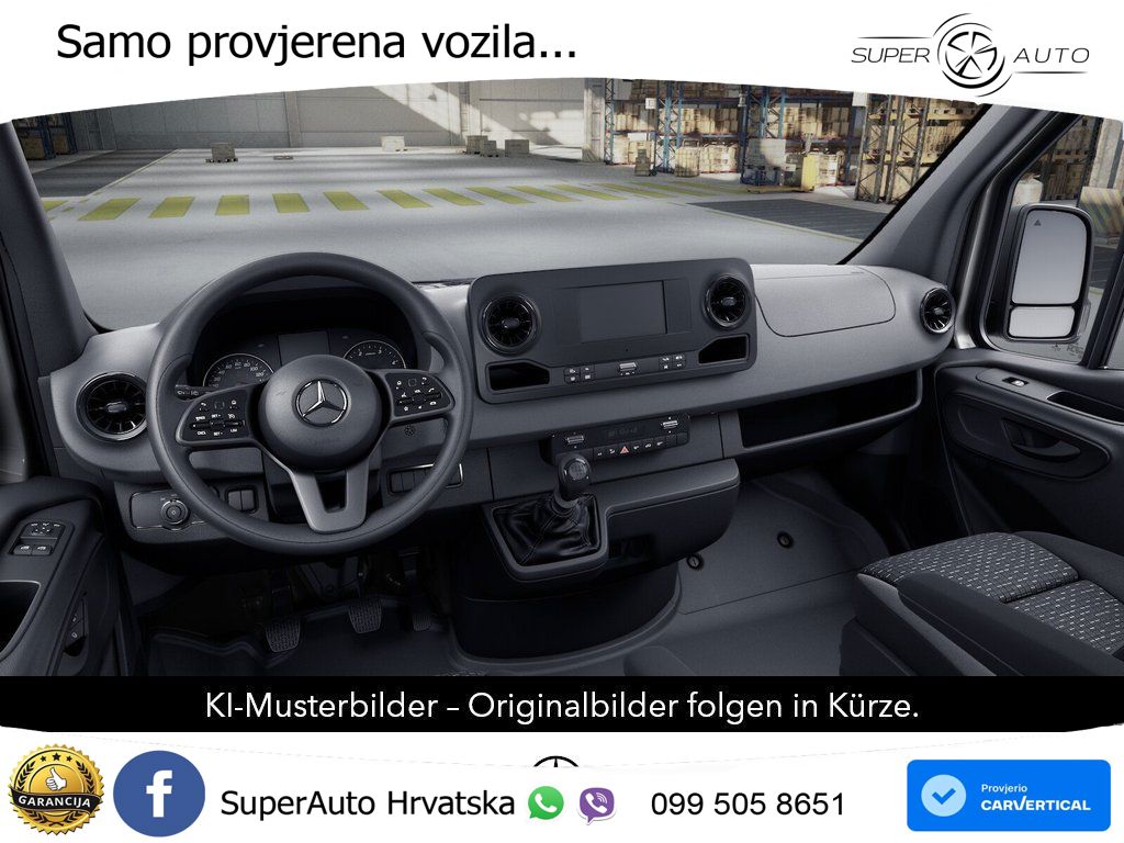 Mercedes-Benz Sprinter 215 CDI KA L2H2 MBUX Klima Kamera Navi 150 KS