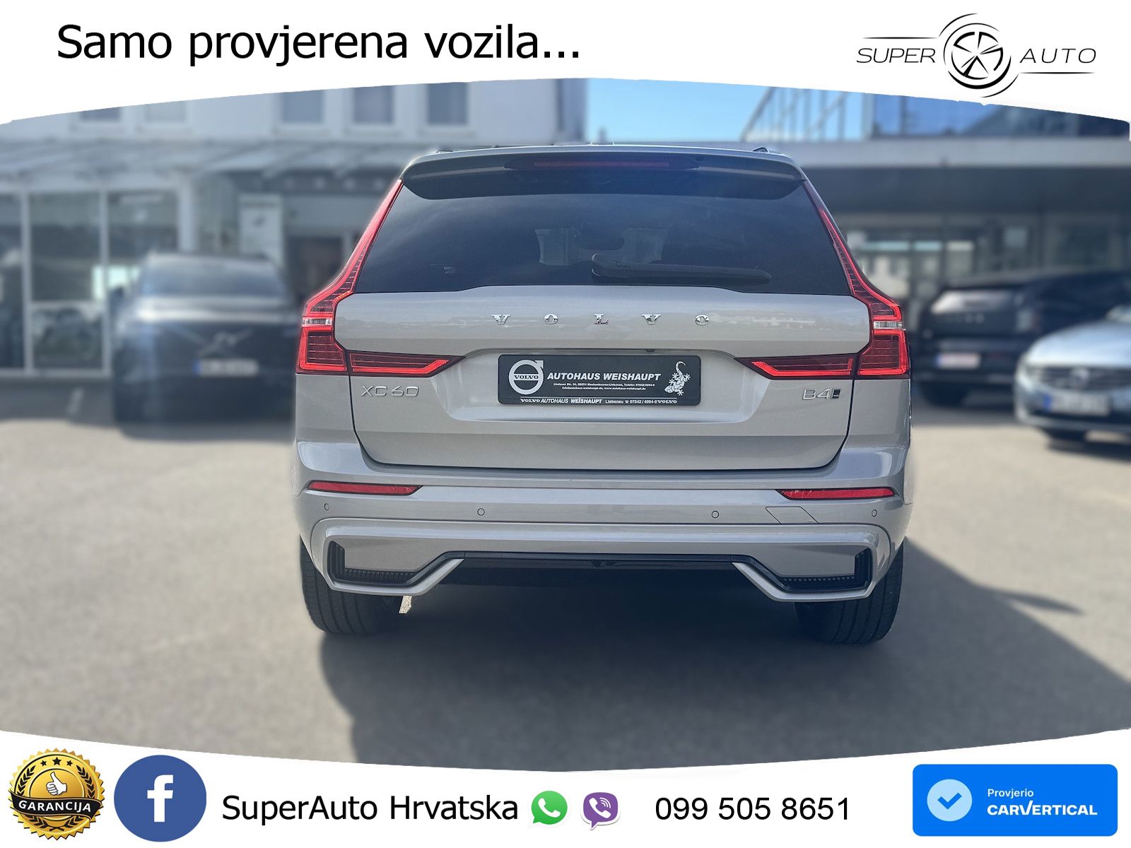 Volvo XC60 B4 Diesel AWD Geartronic LED+GR SJED+ACC