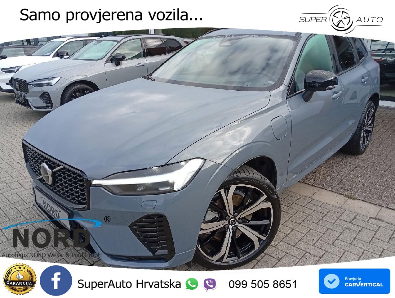 Volvo XC60 T8 AWD Geartronic LED+GR SJED+ACC