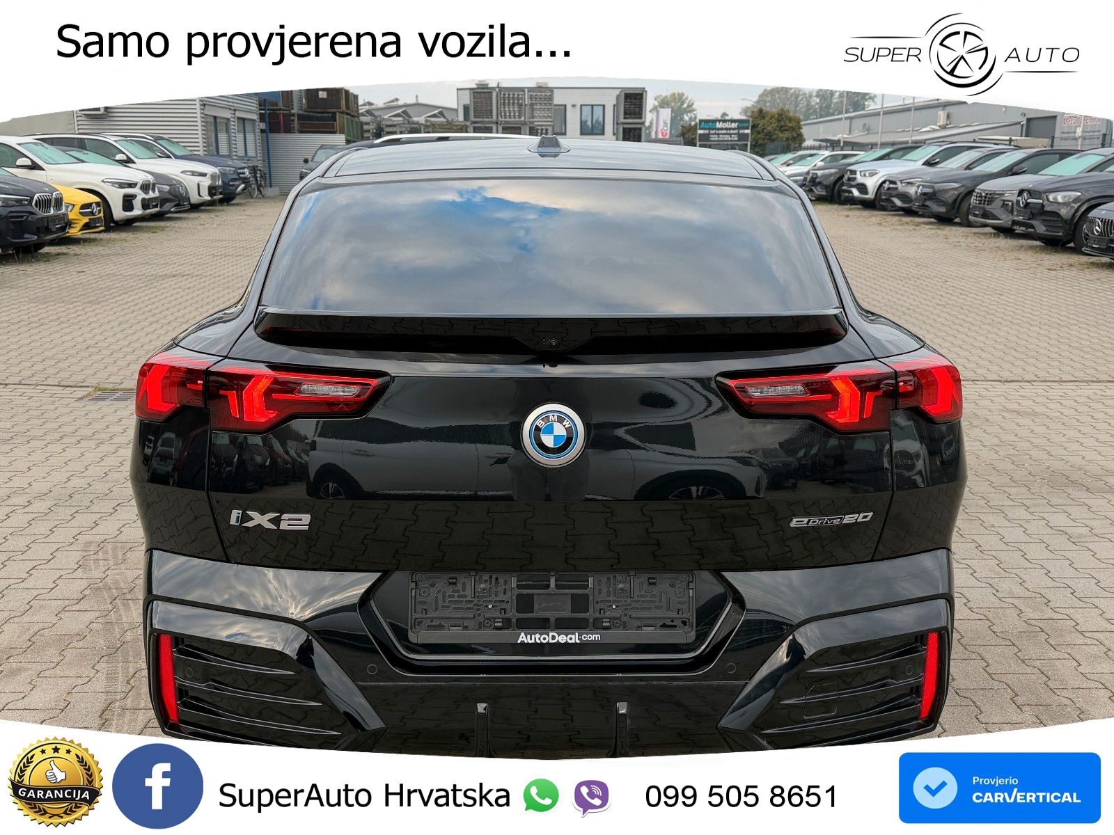 BMW iX2 66.5 kWh (204 KS) eDrive20 M Sport