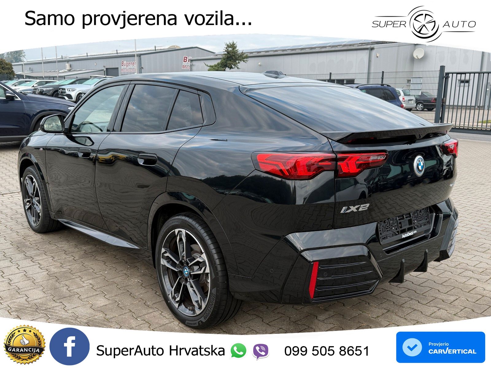 BMW iX2 66.5 kWh (204 KS) eDrive20 M Sport