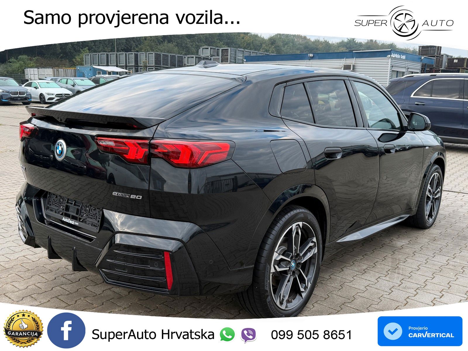 BMW iX2 66.5 kWh (204 KS) eDrive20 M Sport