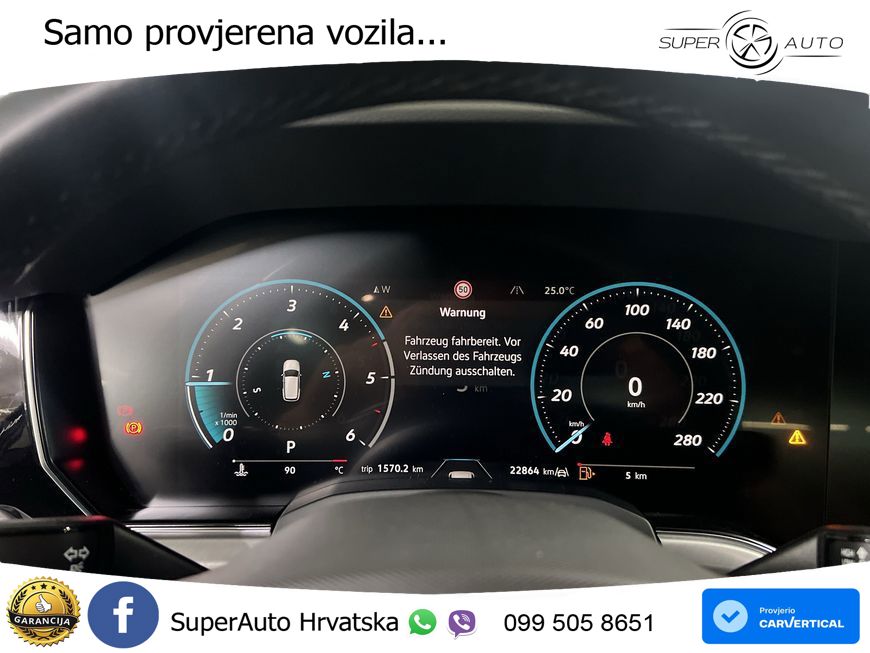 Volkswagen Touareg 3.0 V6 TDI (231 KS) 4MOTION Tiptronic ZRAČNI+ACC+GR SJED+KAM