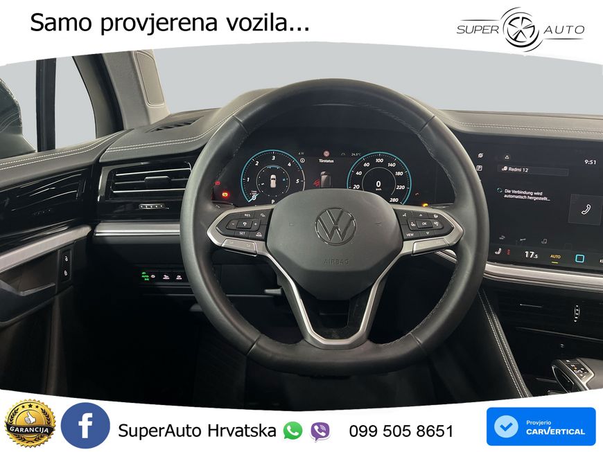 Volkswagen Touareg 3.0 V6 TDI (231 KS) 4MOTION Tiptronic ZRAČNI+ACC+GR SJED+KAM