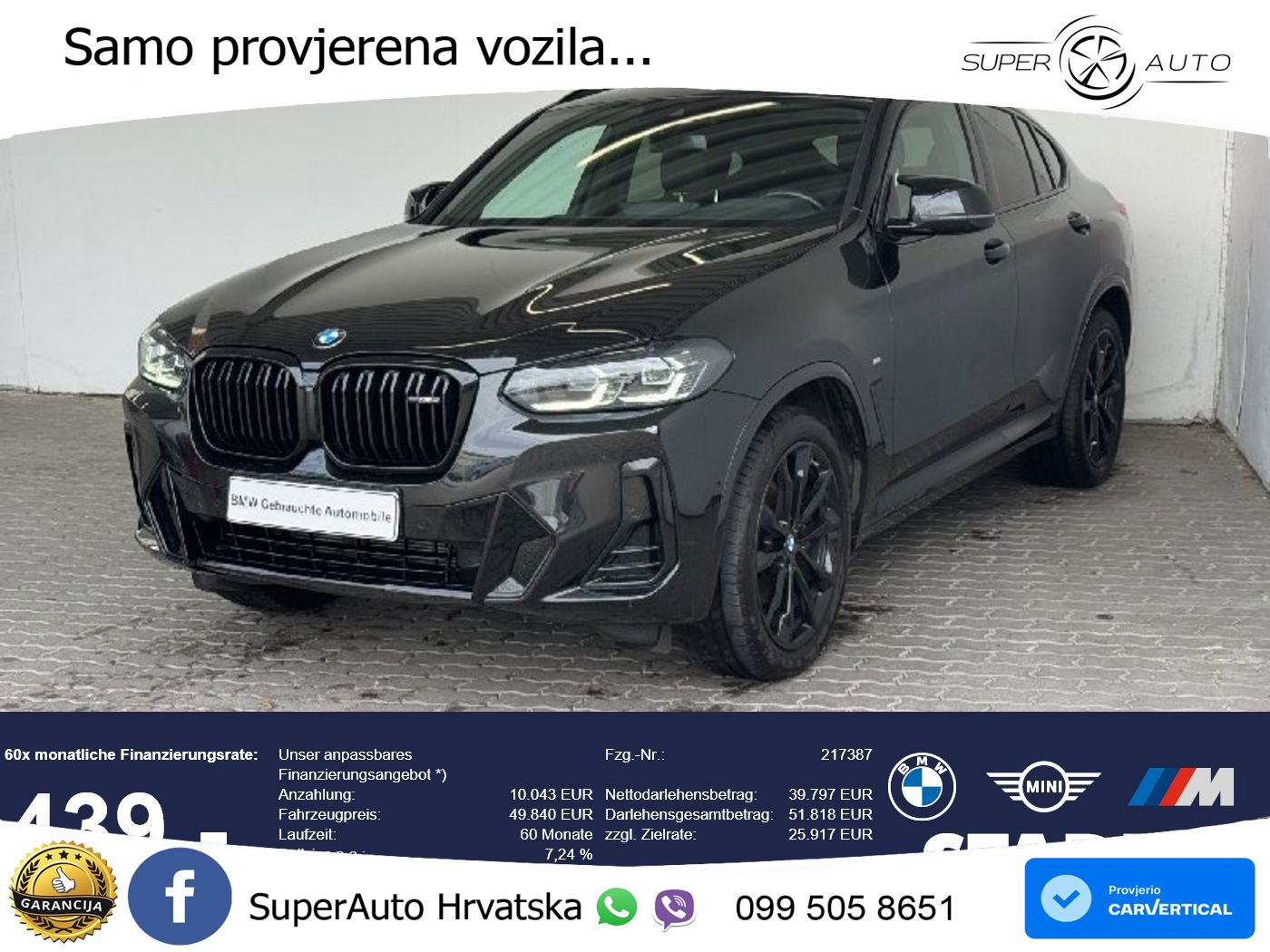 BMW X4 M40i (360 KS) xDrive Steptronic