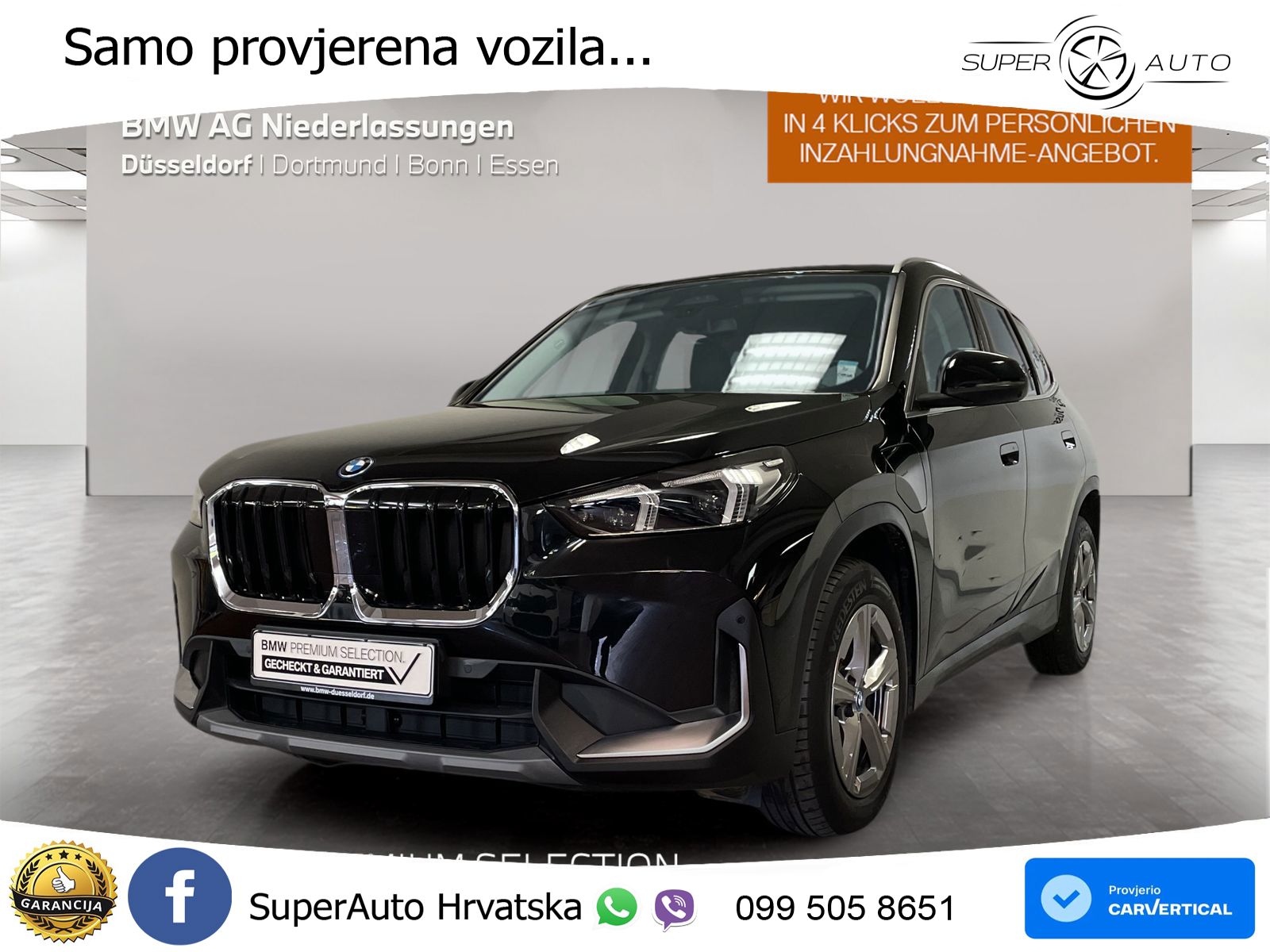 BMW X1 25e (245 KS) xDrive Steptronic LED+GR SJED+ACC