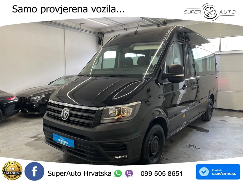 Volkswagen Crafter 35 TDI*Hoch+Lang*9-Sitzer*STHZ*PDC* 140 KS