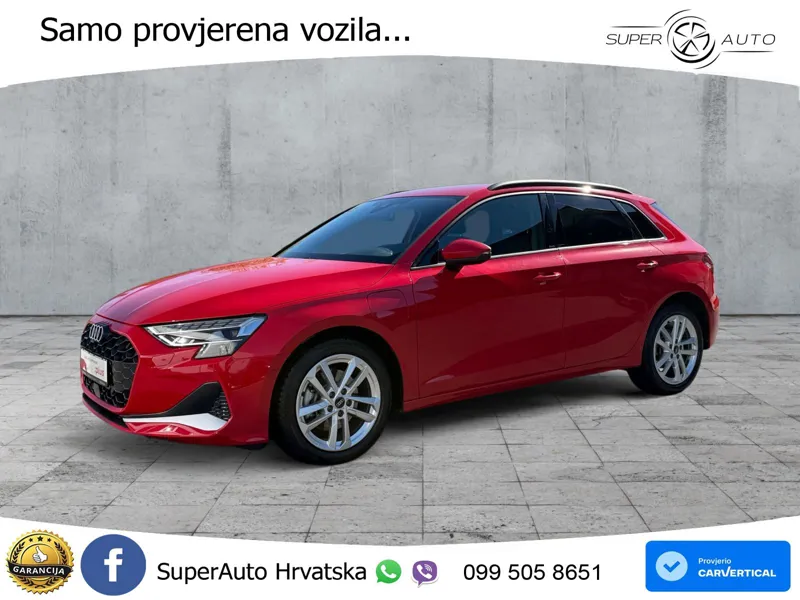 Audi A3 40 TFSIe (204 KS) S tronic advanced LED+GR SJED+ACC