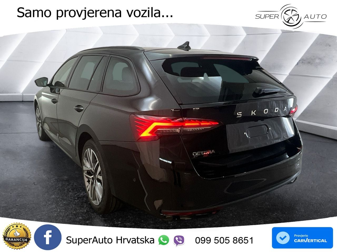 Škoda Octavia Combi 2.0 TDI (150 KS) DSG MATRIX+GR SJED+KAM