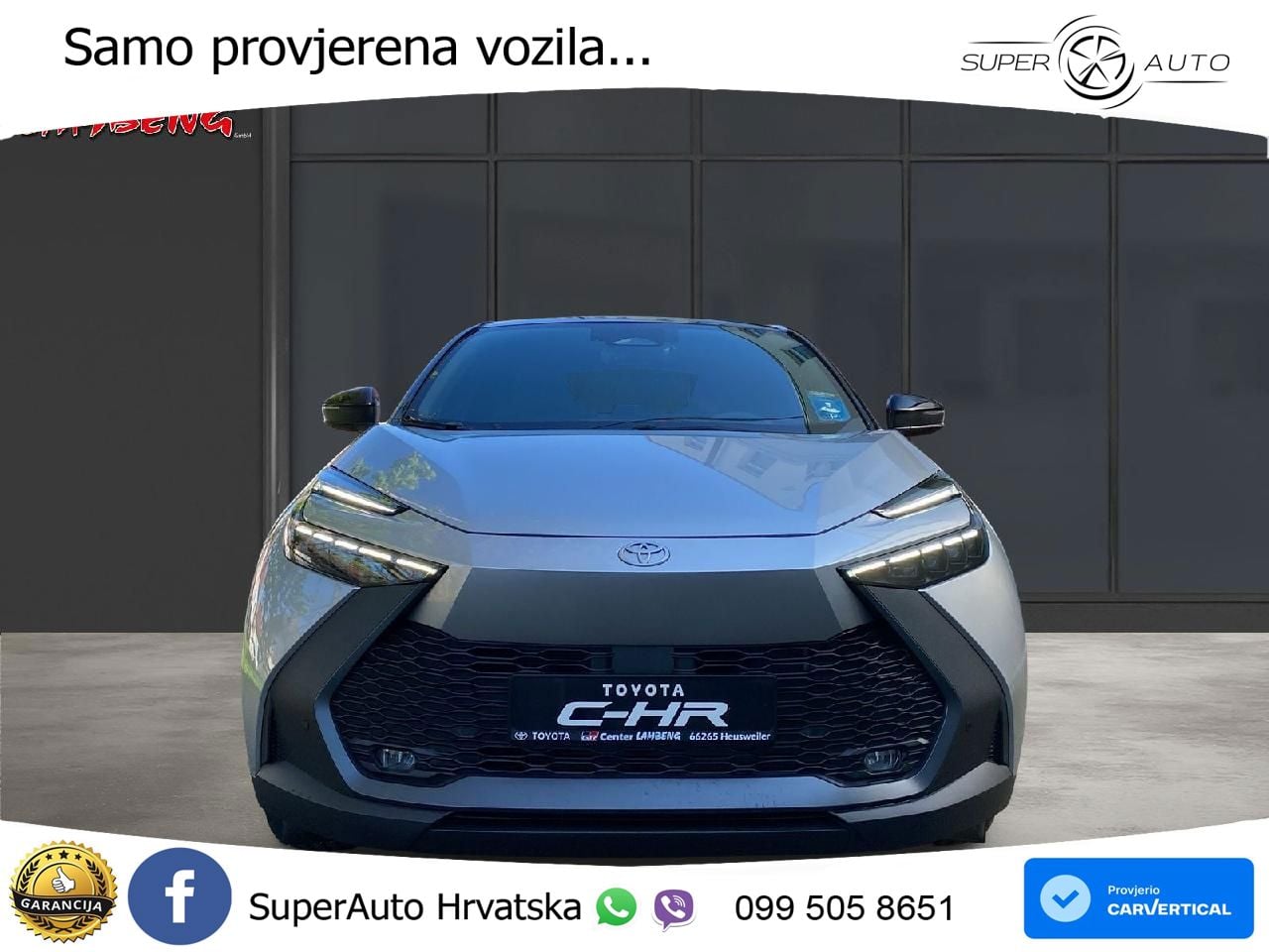 Toyota C-HR 1.8 (140 KS) Hybrid e-CVT Teamplayer LED+GR SJED+ACC