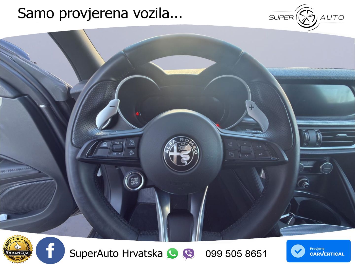 Alfa Romeo Stelvio 2.2 MultiJet II (210 KS) Q4 Automatic LED+GR SJED+ACC
