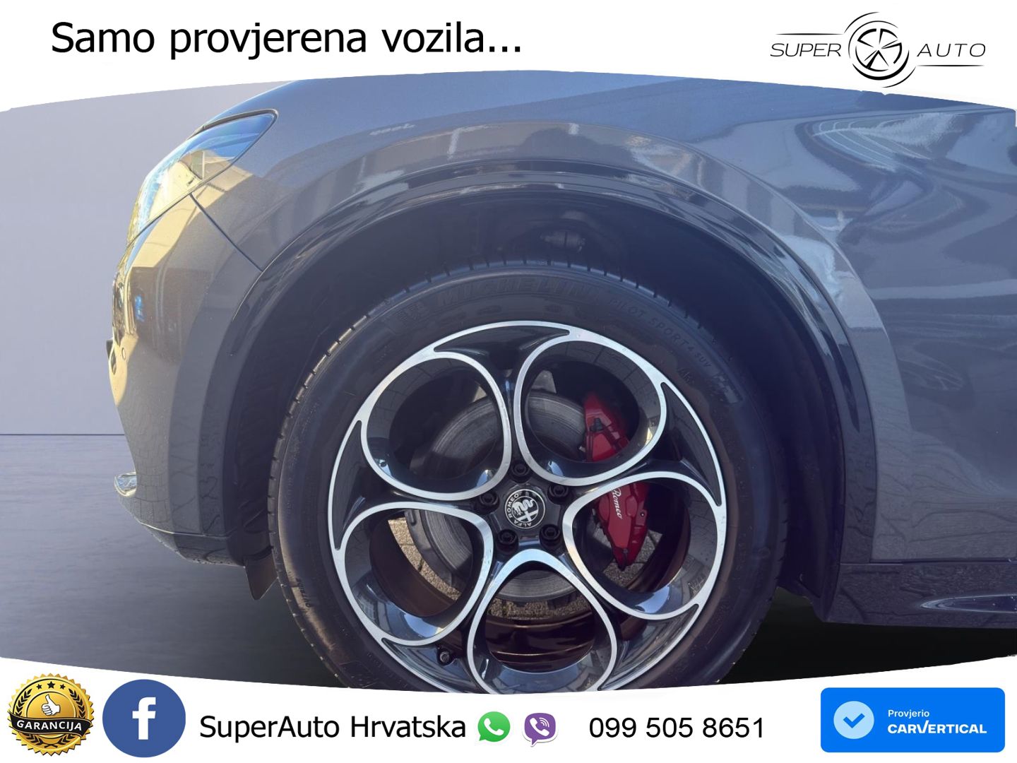 Alfa Romeo Stelvio 2.2 MultiJet II (210 KS) Q4 Automatic LED+GR SJED+ACC