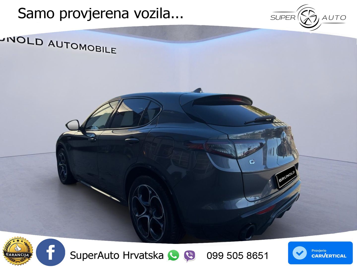 Alfa Romeo Stelvio 2.2 MultiJet II (210 KS) Q4 Automatic LED+GR SJED+ACC