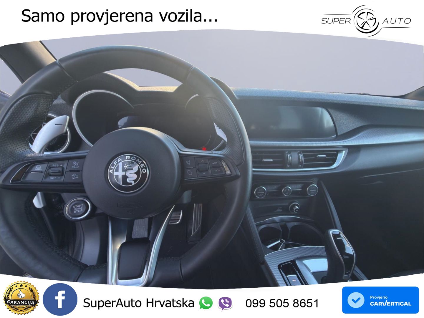 Alfa Romeo Stelvio 2.2 MultiJet II (210 KS) Q4 Automatic LED+GR SJED+ACC