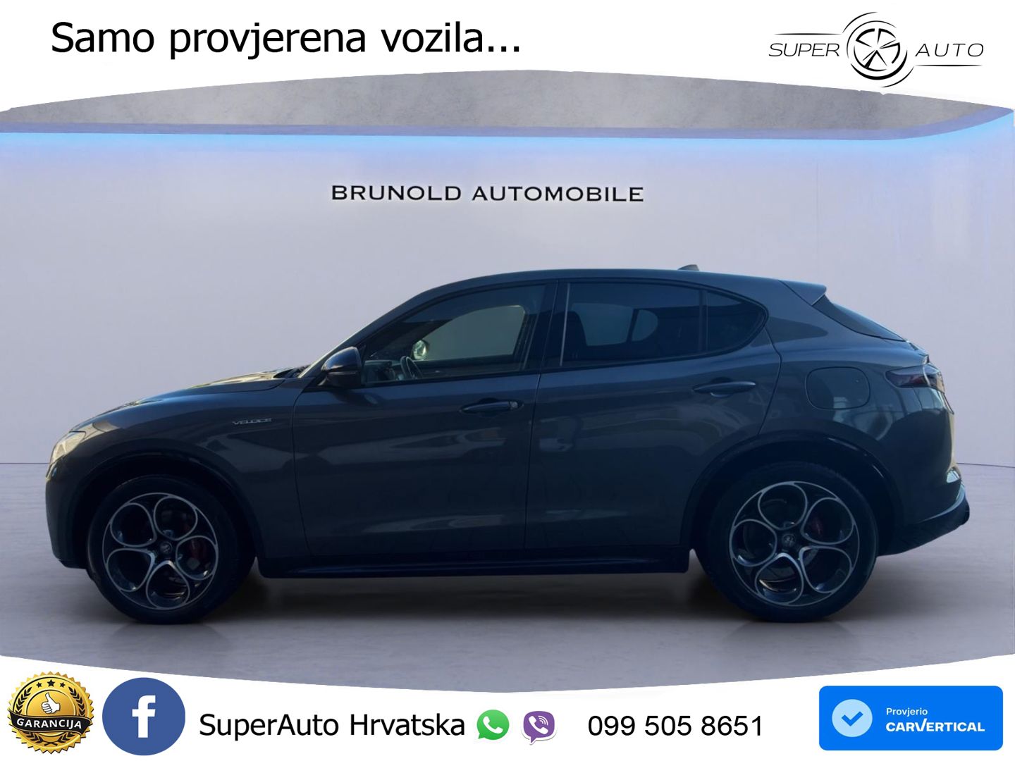 Alfa Romeo Stelvio 2.2 MultiJet II (210 KS) Q4 Automatic LED+GR SJED+ACC