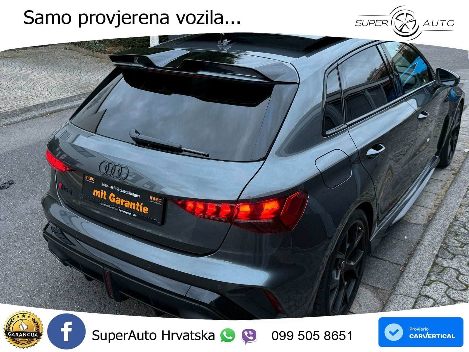 Audi RS3 Sedan 2.5 TFSI (400 KS) quattro S tronic
