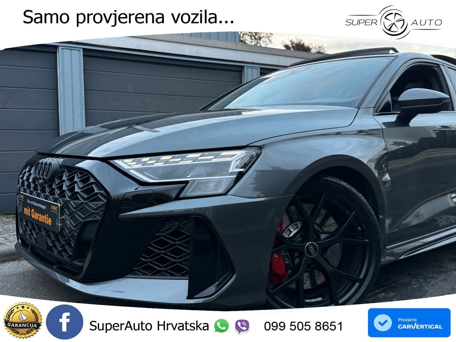 Audi RS3 Sedan 2.5 TFSI (400 KS) quattro S tronic