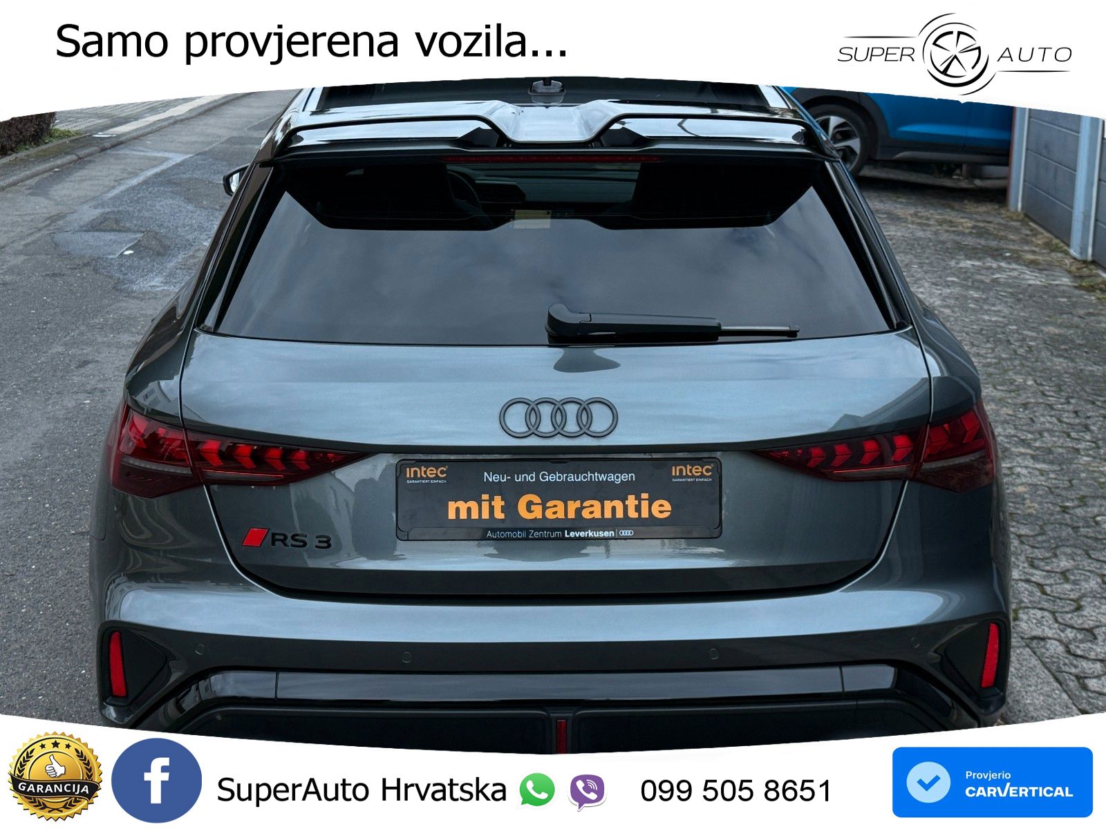 Audi RS3 Sedan 2.5 TFSI (400 KS) quattro S tronic