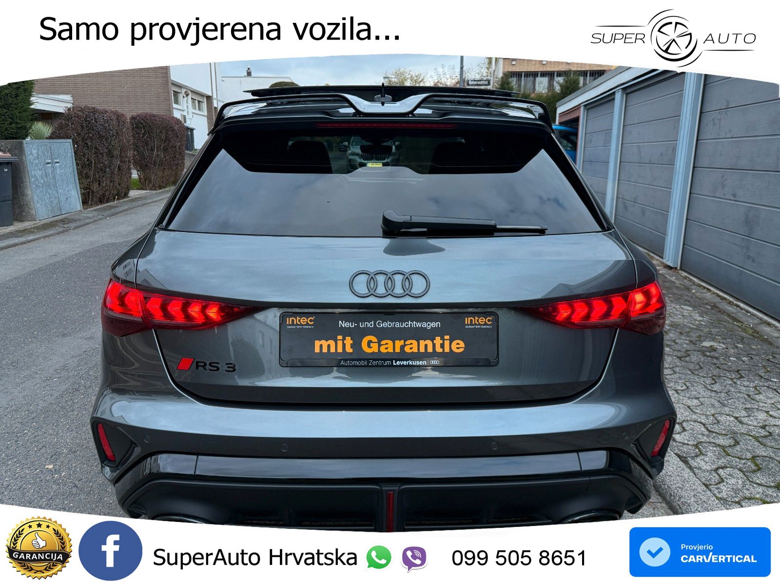 Audi RS3 Sedan 2.5 TFSI (400 KS) quattro S tronic
