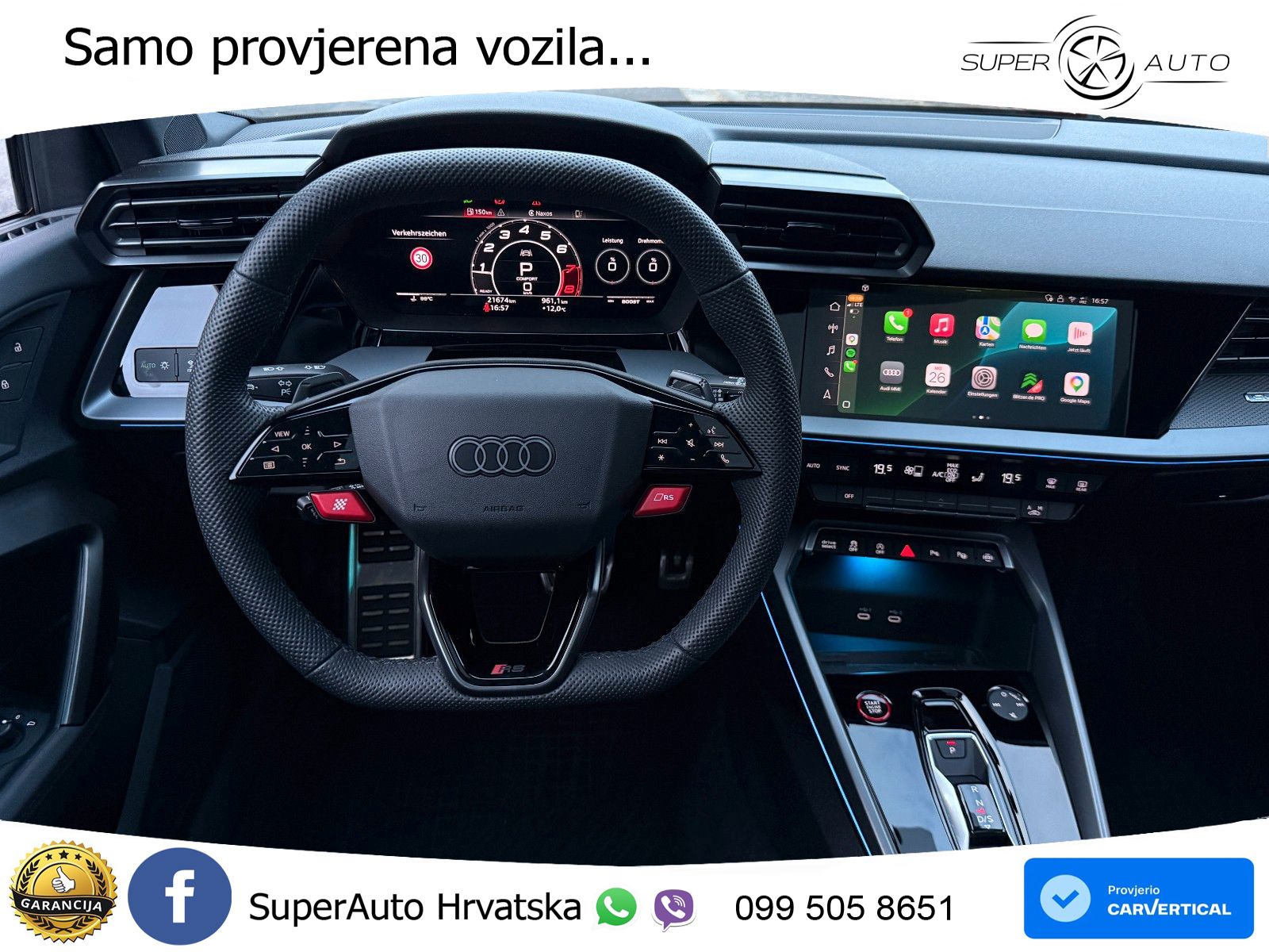 Audi RS3 Sedan 2.5 TFSI (400 KS) quattro S tronic